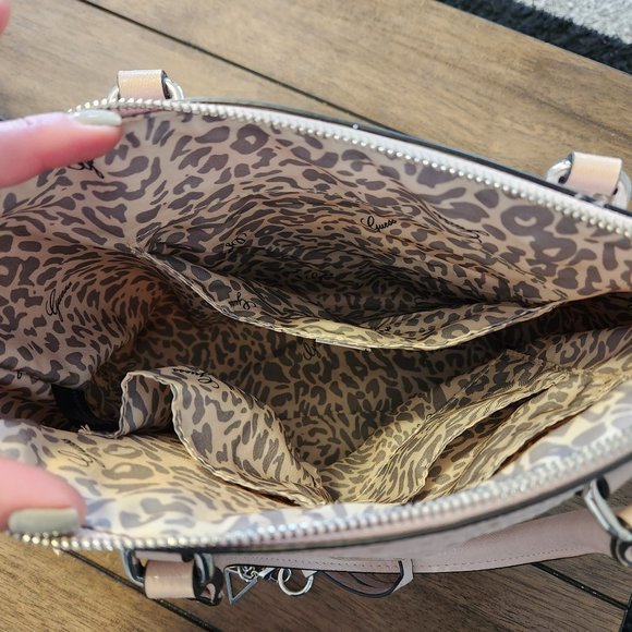 Guess Quilted Small Tote Purse - Picture 9 of 11